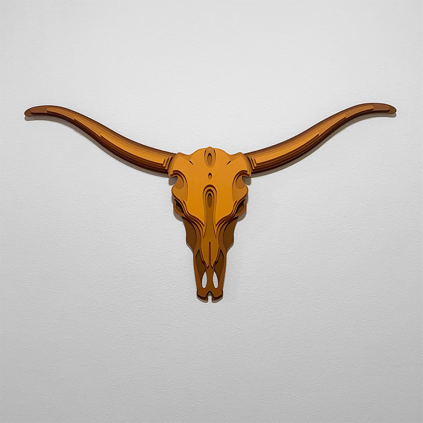 Longhorn, Dimensional Wall Art