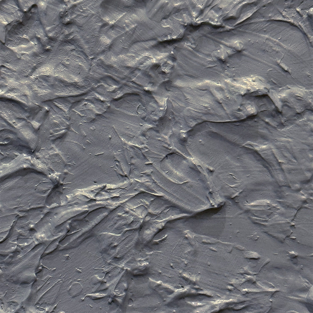 Textured gray acrylic surface with a rough finish