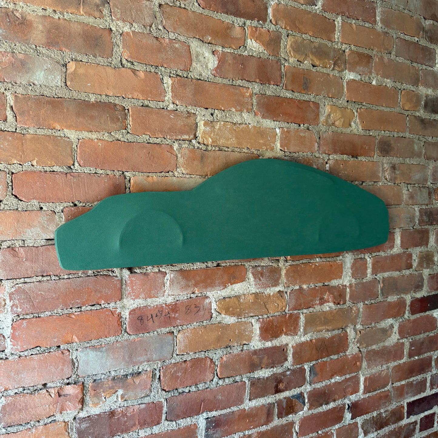992 Silhouette - Dimensional Canvas and Wood Wall Sculpture